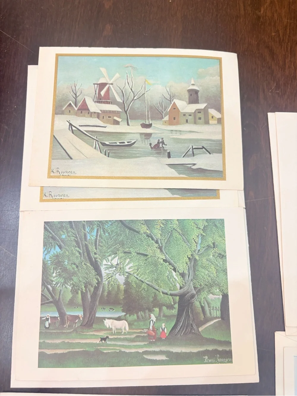 8 Unicef Art Print Blank Cards